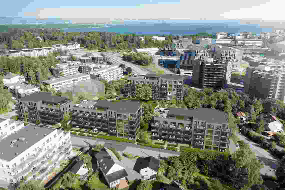 Ny leilighet på Fornebu