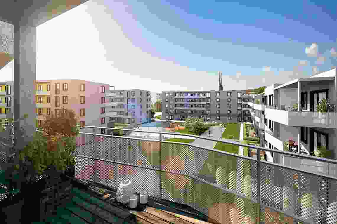 Lade Allé, svært populært boligprosjekt beliggende rolig til mellom Lade Allé og Lade Arena.