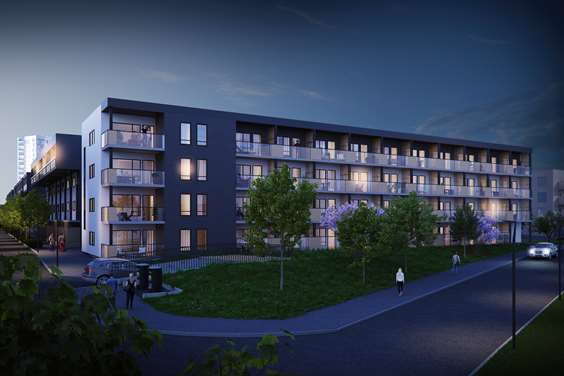 Praktiske leiligheter 2 km fra sentrum