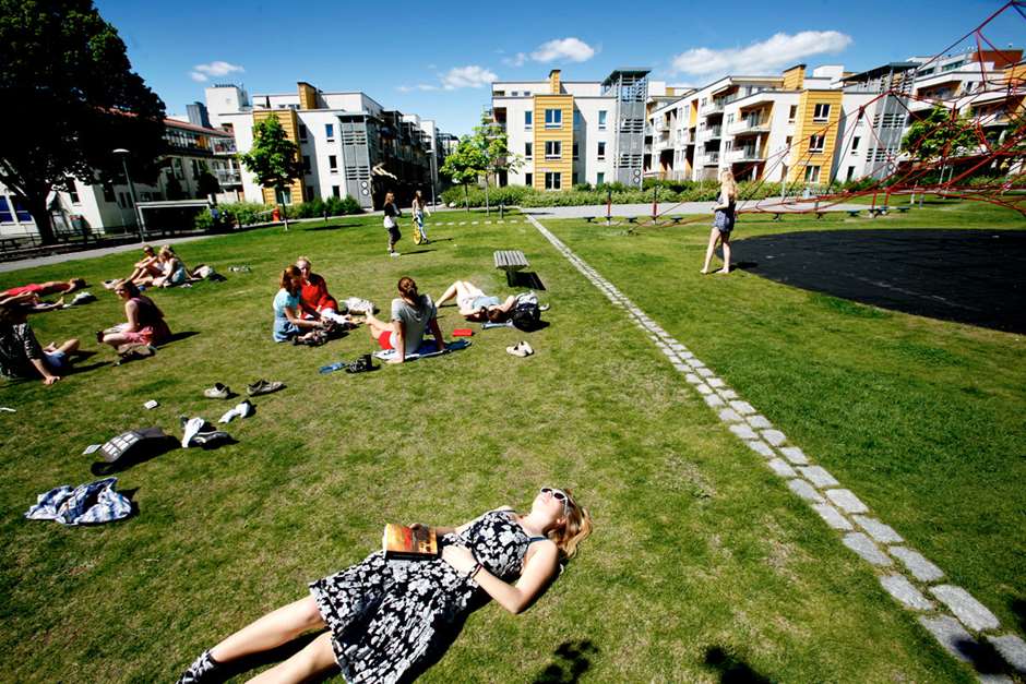 Kos og moro i Lørenparken
