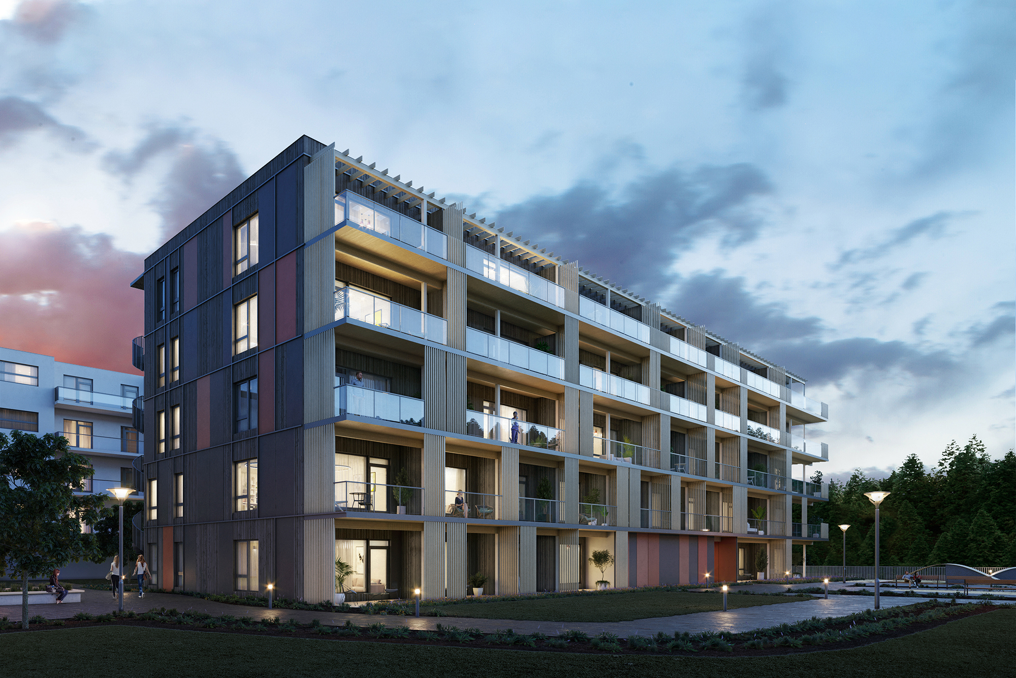 Leilighetsbygget Luratoppen i Sandnes i Rogaland