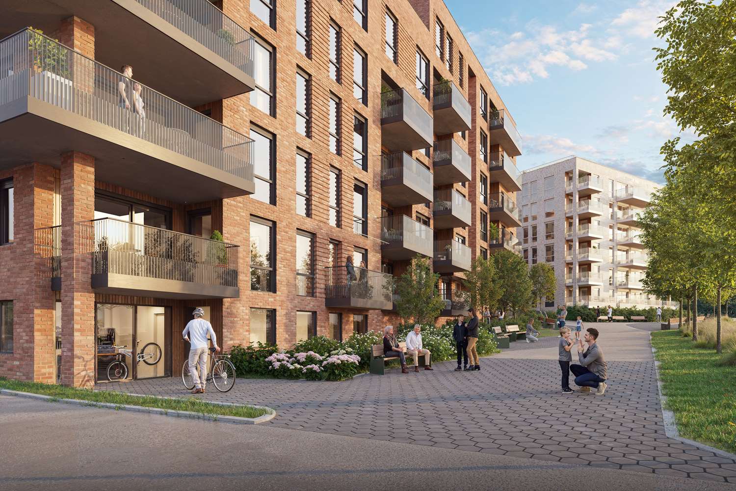 Rådhushagen - nye leiligheter i Ski sentrum | Selvaag Bolig